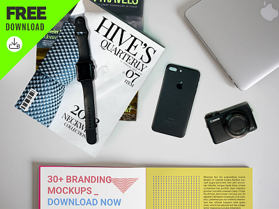 Free Branding Identity Stationery Mockups | High Quality branding design download editable free freebie identity mockup psd stationery template 小样