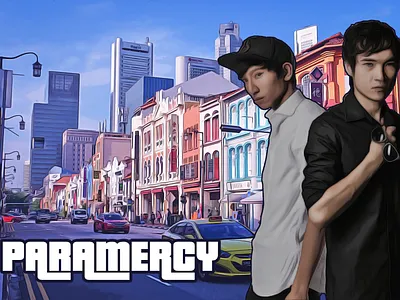 Paramercy branding comic art design digital art digital manipulation hardstyle photoshop typography