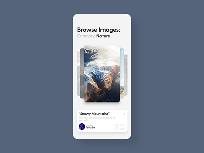Image Slider - DailyUI - 072 daily dailyui dailyui 072 dailyuichallenge dailyuidesign experience image image slider interaction interface ixd nature photography slider ui user ux