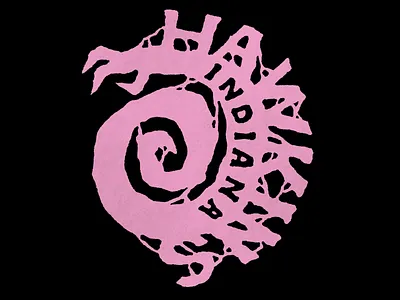 Hawkins Upside Down Indiana brand and identity branding design dungeons and dragons eleven folkart hand drawn hand lettering hawkins indiana horror icon illustration logo netflix stranger things thriller typography vector vintage