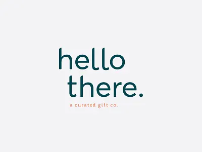 Hello There Primary Logo Design branding design logo typography