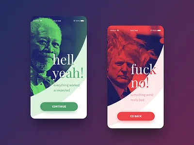 Flash Cards cards ui error flash flash card flash messages success ux