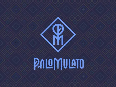 Palomulato pt I arbol branch brand branding chiapas fabric knitted lettering logo logotype maya mayan mexico monogram monograma rama tejido textil textile tree