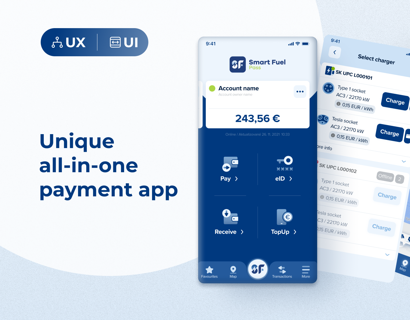 Smar Fuel Pass - APP android app application charge ev fuel graphic design ios mobile payment prototype ui user experience user interface ux web
