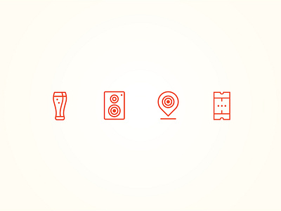 PLF 2019 Icons beer beer festival beer glass craft beer icon icons music music festival speaker ticket
