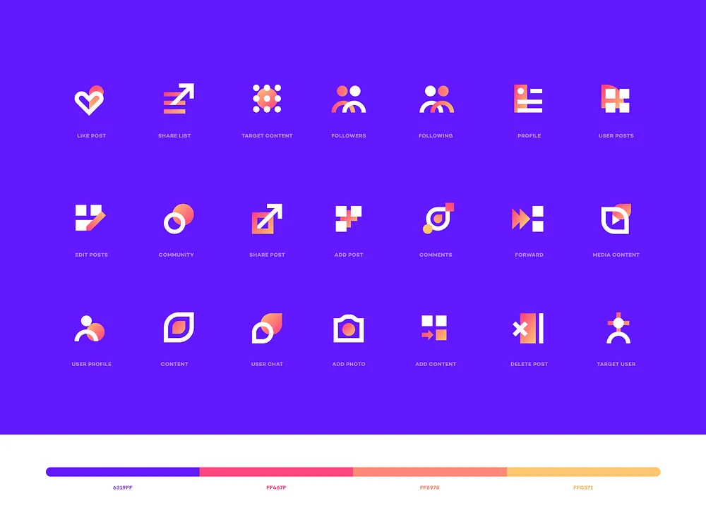 Browse thousands of Icon Set images for design inspiration | Dribbble