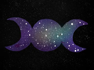 Vegan Triple Moon art brand branding branding design colors creative design design art draw drawing graphic design graphic art graphic artist graphic arts graphic design illustration illustration art logo moon vector