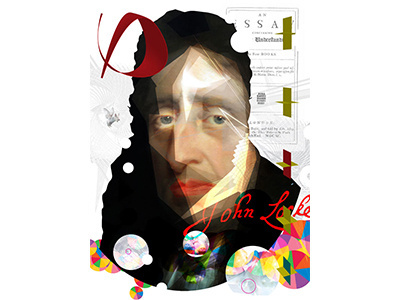 Dribble Shots Locke 3 editorial illustration portrait