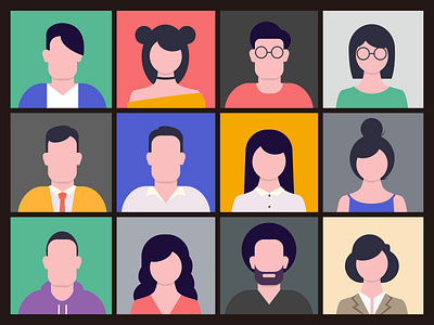 Some avatar designs avatar designs 插图