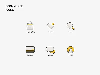 Icons icon icons illustration shop ui