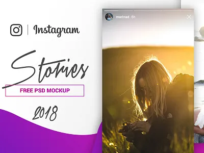 Instagram Stories Mockup Psd branding design freebie freebies instagram instagram stories instagram template mockup mockup design mockup psd mockup template mockups