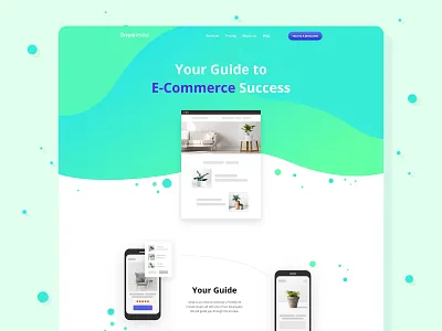 Design concept corporate site adobe xd ecommerce opencart ui uiux ux webdevelopment website