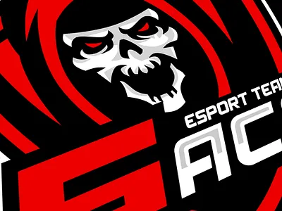 Esport Logo for team 5ACE branding csgo cybersport design dota2 esport esport jersey esports logo gaming illustration jersey logo logotype mascot skull skull logo team logo vector