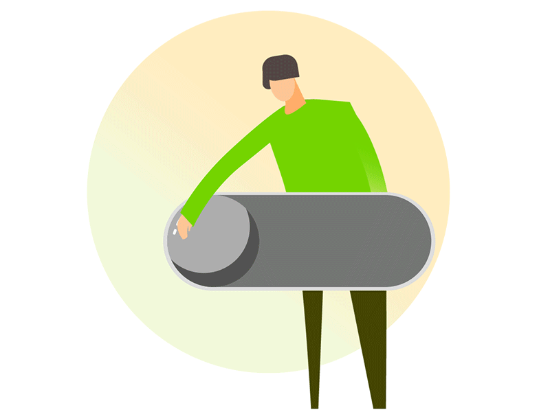Toggling 1 after effects animation app design illustration ux