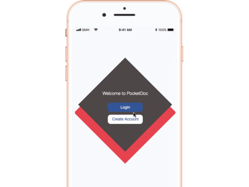 Login Flow app branding design flat icon illustration logo minimal ui ux vector web
