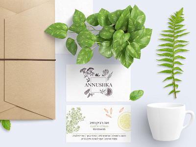 Annushka Branding & Identity brand branding design illustration logo typography ui vector
