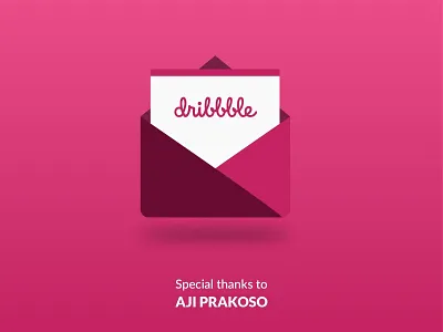 Dribbble Invitation banner design design graphicdesign