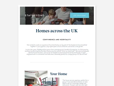 Email Newsletter Design Staybeyond editorial design email design flat flatdesign modern newsletter ui ui ux ux design vector web designer webdesign website