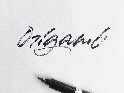 Origami art artist brush brushpen brushscript calligraphy customtype design graphic design lettering logo logo design logotype signature signature logo type typography