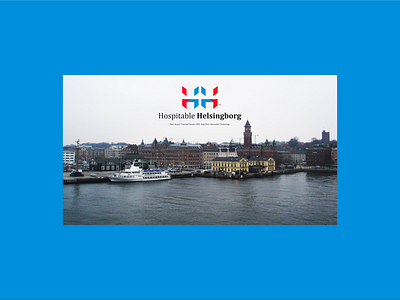 Hospitable Helsingborg design icon illustration logo typography