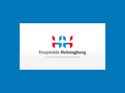 Hospitable Helsingborg design icon illustration logo typography