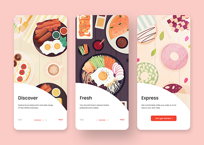Daily UI Challenge #023 - Onboarding 023 dailyui mobile onboarding ui design
