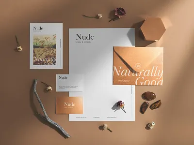 Nude Branding Mockups branding business card canvas download envelope logo mockup mockups nature paper print psd stationery