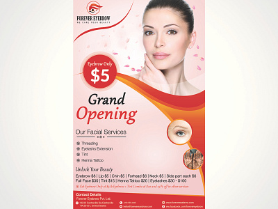 Flyer Design brochure design flyer design graphicdesign printing salon brochure