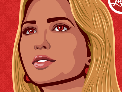 Ivanka Trump: Daughter Russia america design illustration ivanka obey political political campaign politics trump usa vector washington