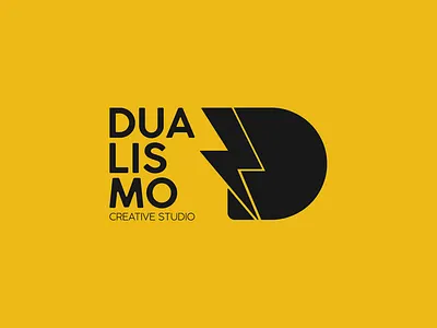Dualismo Logo bolt bolt logo branding branding and identity branding design creative creative logo design d logo design dual dualism logo logodesign photograhy photography logo studio logo typography