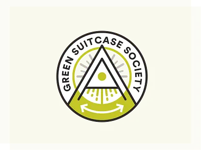 Green Suitcase Society - logo concept logo