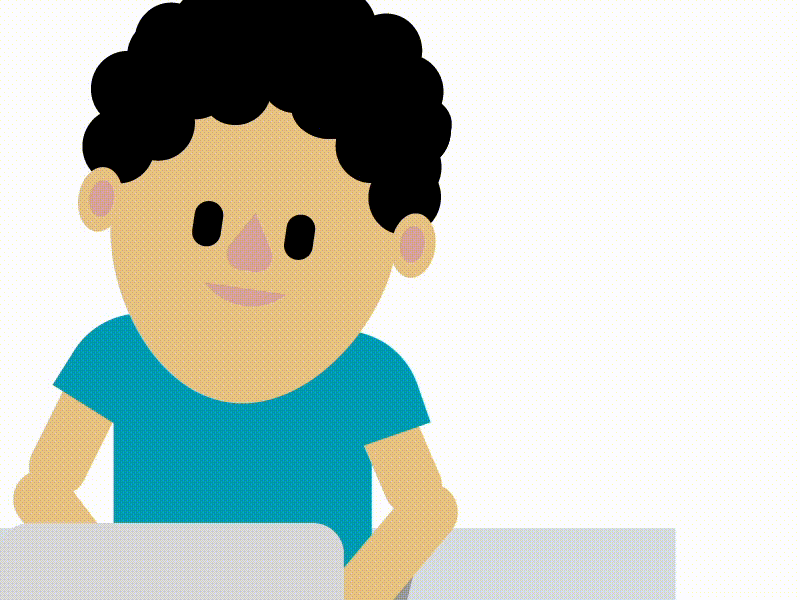 Marketing Manager Gif after effects animation gif illustraion