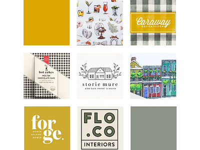 Builder + Designer Mood Board branding mood board moodboard