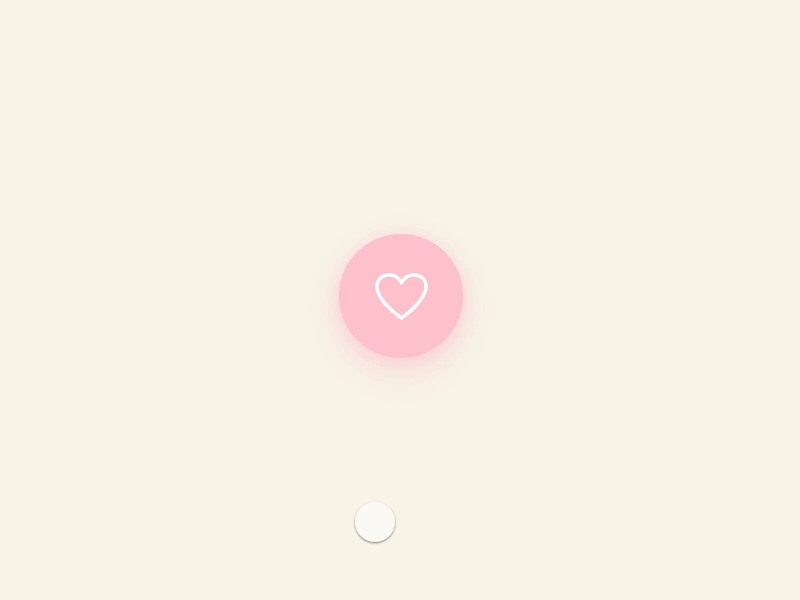 IxD Challenge - Day 2 - <3 21daysofixd animation invision studio ixd like button