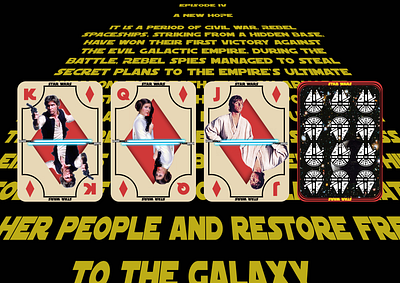 STAR WARS - Playing Cards games photoshop playing cards star wars