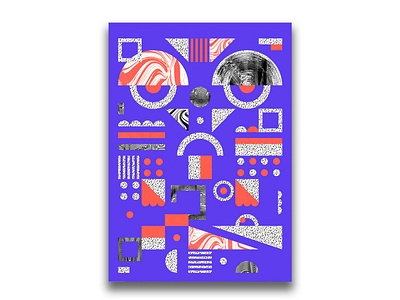 Poster serie abstact branding graphicdesign illustration poster