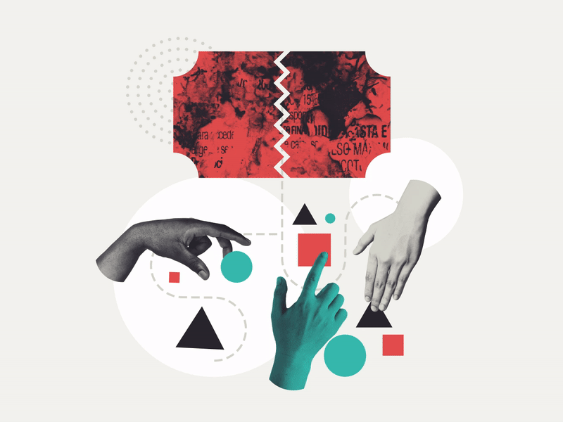 Agency EA - Trend Report - Animation 9/10 2d animation after effects animation branding design duotone event agency flat icon illustration photo illustration texture typography vector web