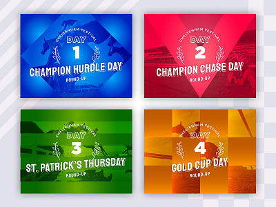 Cheltenham Banners 🏇 banner cheltenham festival graphic horse racing illustration logo typography