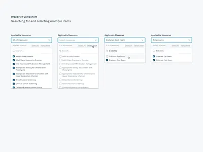 Searchable Dropdown Component component library sketch ui ux