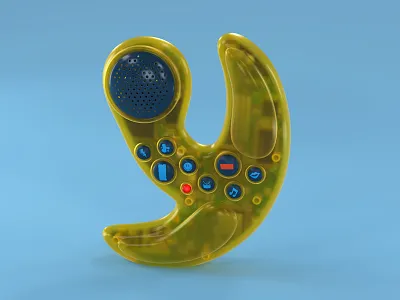 Y is for Yak Bak 36 days of type 3d illustration 3d type 3d typography 90s art direction cgi childhood cinema 4d electronics kids illustration lettering motion design octane render retro talkboy toys type design typography yakbak