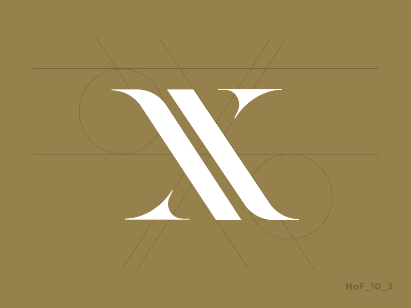 Weight Exploration - Hall of Fame 10 3/3 anima app animation branding hall of fame sketch app typography x
