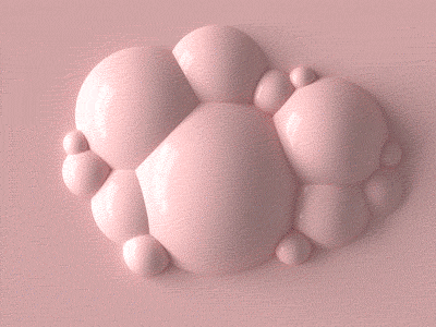 tangle animation art c4d cinema cinema 4d color design gif illustration loop motion pink zolloc