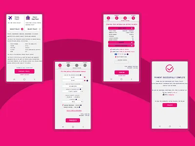 MyGPI Mobile App UI application insurance mobile ui uidesign uxdesign