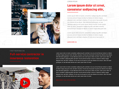 DKI Website Pt. 2 adobe xd business website dki ui ux web design