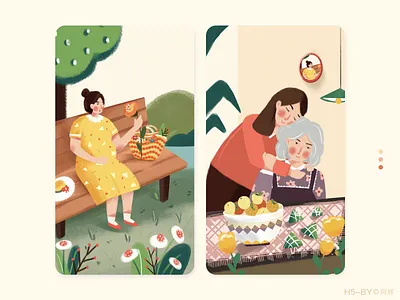 端午节 iillustration