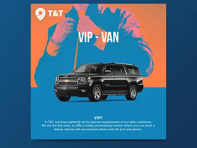 Travel & Transport - Social Media Posts - 1 branding car media post poster social transport transportation travel van vip