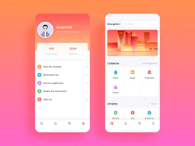 Kaopu Ui 1 city design icon illustration iso mobile ui ux