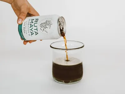 Ruta Maya Coffee // Café Dulce art direction brand branding brew can coffee cold brew identity jaguar king logo mark mayan organic coffee package packaging ruta maya
