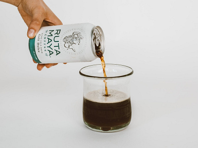 Ruta Maya Coffee // Café Dulce art direction brand branding brew can coffee cold brew identity jaguar king logo mark mayan organic coffee package packaging ruta maya