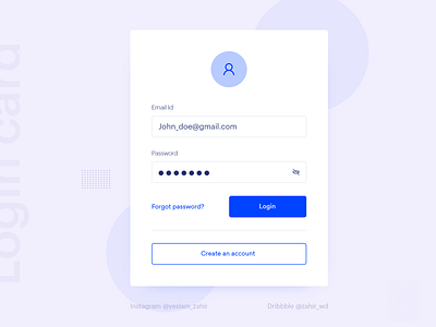 Login Form account agency creative login login form login page register form trend ui ui design